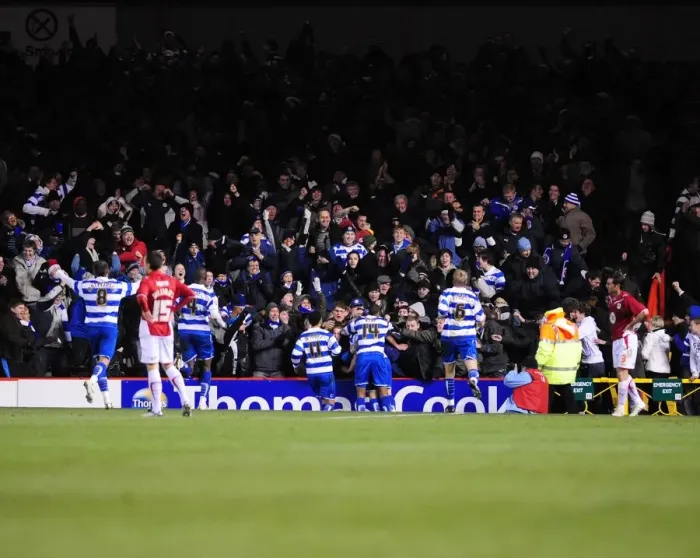 Framed Print : Bristol City vs. Reading: 2009-10 Season