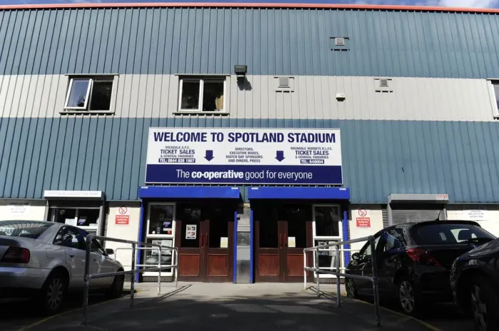 Framed Print : Bristol City vs. Rochdale: A Football Rivalry at Spotland Stadium (August 2014)