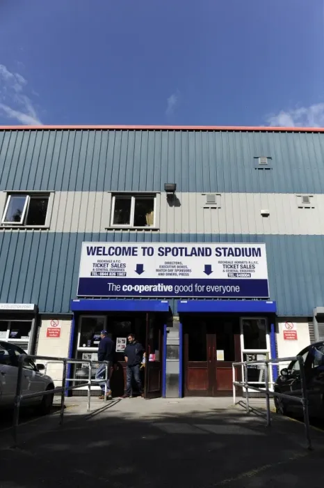 Framed Print : Bristol City vs. Rochdale: Sky Bet League One Clash at Spotland Stadium (August 2014) Framed Print : Bristol City vs. Rochdale: Sky Bet League One Clash at Spotland Stadium (August 2014)