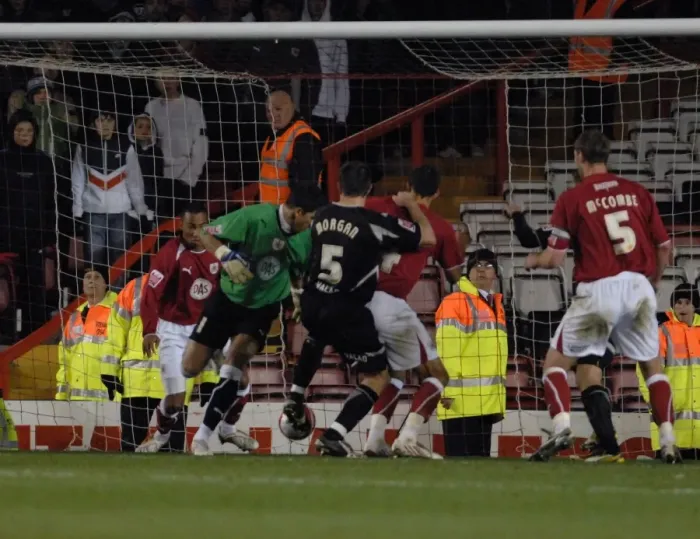 Framed Print : Bristol City vs Sheffield United: A Football Rivalry from the 08-09 Season