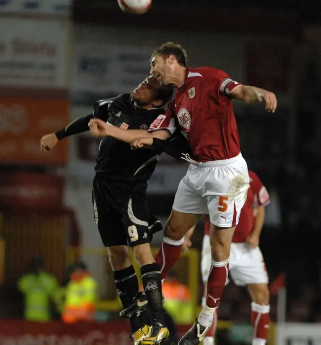 Framed Print : Bristol City vs Sheffield United: A Football Rivalry - Season 08-09