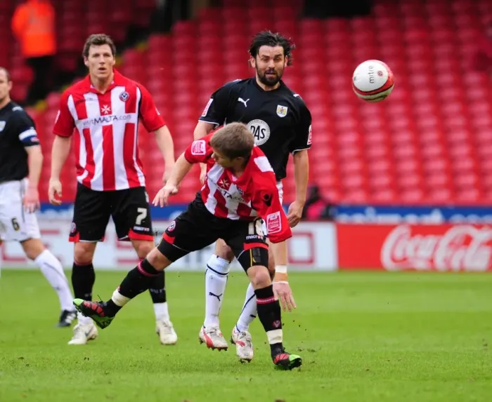 Framed Print : Bristol City vs. Sheffield United: A Football Rivalry - Season 09-10