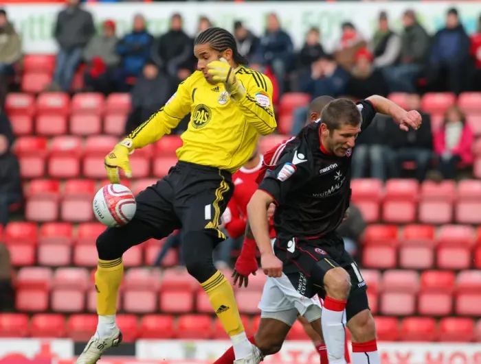 Framed Print : Bristol City vs Sheffield United: A Football Showdown - Season 10-11