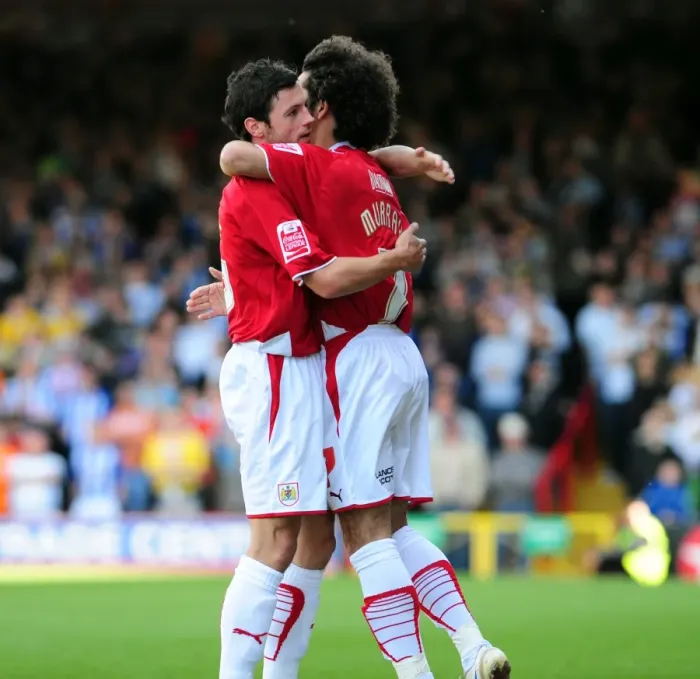 Framed Print : Bristol City vs Sheffield Wednesday: Clash of the Championship Titans (08-09)