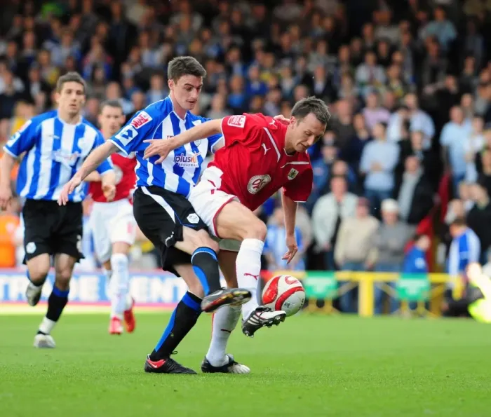 Framed Print : Bristol City vs Sheffield Wednesday: A Football Rivalry from the 08-09 Season