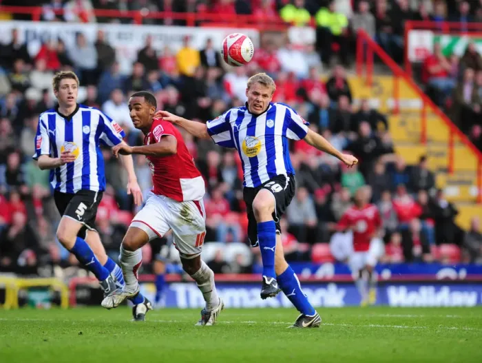 Framed Print : Bristol City vs Sheffield Wednesday: A Football Rivalry (Season 09-10)