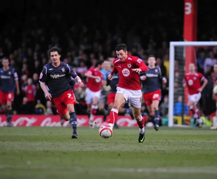 Framed Print : Bristol City vs Southampton: A Football Rivalry from the 08-09 Season