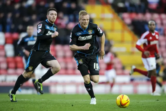 Framed Print : Bristol City vs Stevenage: Jordan Burrow in Action during Sky Bet League One Clash at Ashton Gate Framed Print : Bristol City vs Stevenage: Jordan Burrow in Action during Sky Bet League One Clash at Ashton Gate