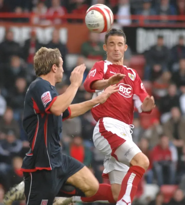Framed Print : Bristol City vs Stoke City: A Football Rivalry - Season 07-08
