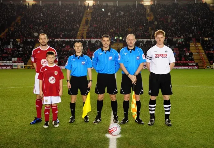 Framed Print : Bristol City vs Swansea City: A Football Rivalry - Season 10-11