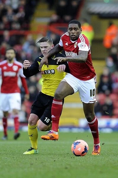 Bristol City vs. Watford: A Fight for the Ball - FA Cup Third Round