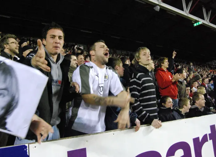Framed Print : Bristol City vs. Watford: A Football Rivalry from the 07-08 Season