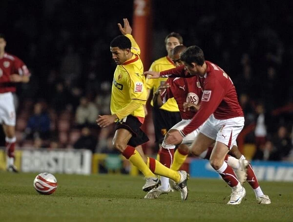 Bristol City vs. Watford: A Football Rivalry from the 08-09 Season