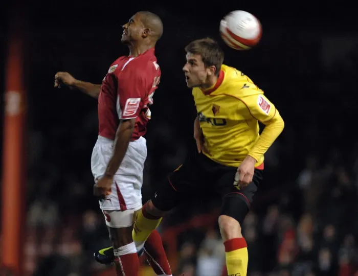 Framed Print : Bristol City vs. Watford: A Football Rivalry from the 08-09 Season Framed Print : Bristol City vs. Watford: A Football Rivalry from the 08-09 Season