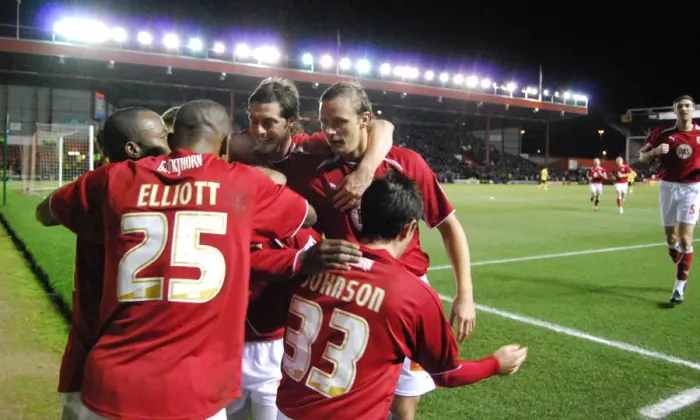 Framed Print : Bristol City vs. Watford: A Football Rivalry from the 08-09 Season Framed Print : Bristol City vs. Watford: A Football Rivalry from the 08-09 Season