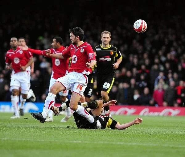 Bristol City vs. Watford: A Football Rivalry - 09-10 Season