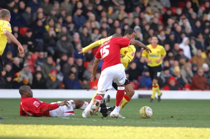 Framed Print : Bristol City vs. Watford: A Football Rivalry - Season 08-09