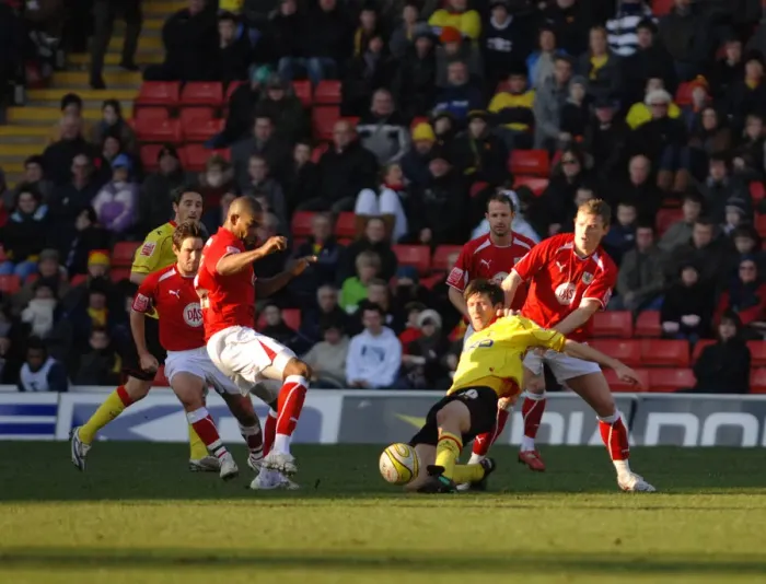 Framed Print : Bristol City vs. Watford: A Football Rivalry - Season 08-09 Framed Print : Bristol City vs. Watford: A Football Rivalry - Season 08-09