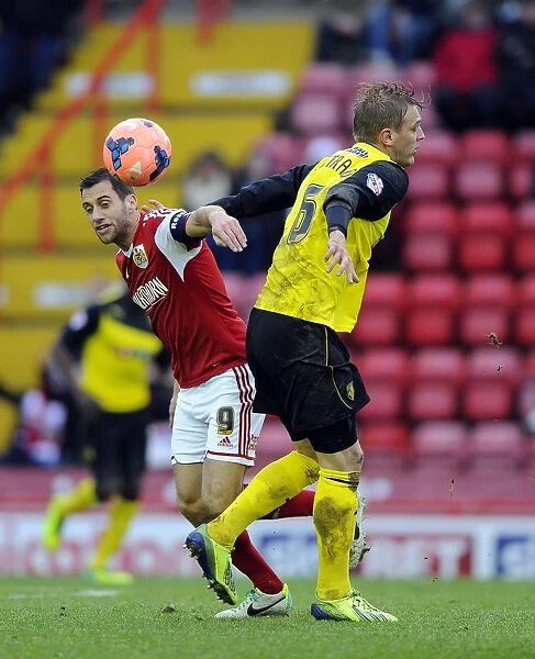 Bristol City vs. Watford: Intense Battle for the High Ball - FA Cup Third Round