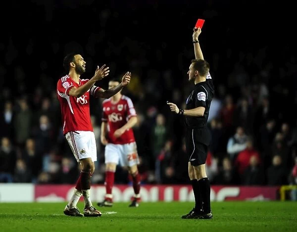 Bristol City vs. Watford: Liam Fontaine's Red Card (2012)