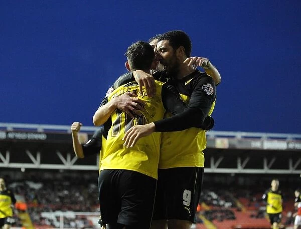 Bristol City vs. Watford: Sean Murray's Thrilling FA Cup Goal Celebration (January 4, 2014)