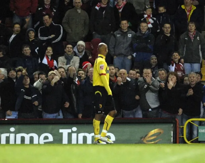 Framed Print : Bristol City vs. Watford: A Season 07-08 Showdown