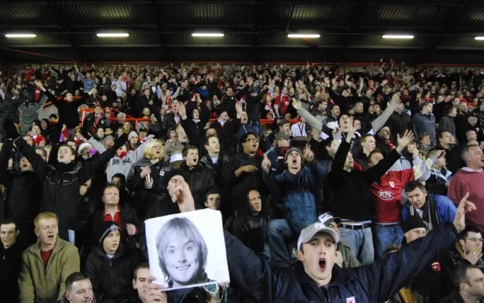 Framed Print : Bristol City vs. Watford: A Showdown from the 07-08 Season