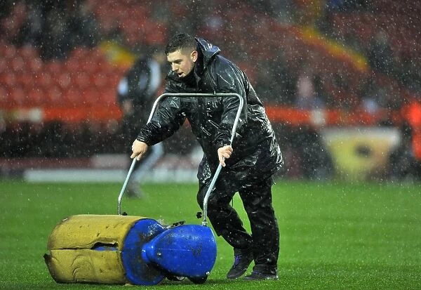 Bristol City vs. Watford: A Snowy Showdown - Referees Call Off Championship Match Amidst Grounds Crew's Relentless Efforts