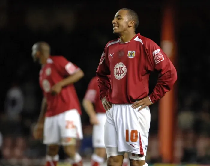 Framed Print : Bristol City vs. Watford: A Thrilling Showdown from the 08-09 Season Framed Print : Bristol City vs. Watford: A Thrilling Showdown from the 08-09 Season