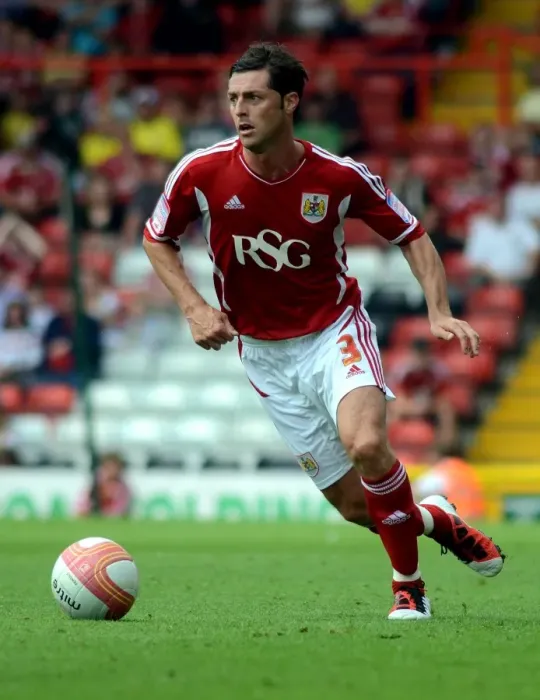 Framed Print : Bristol City vs West Brom: Jamie McAllister Focuses in Championship Clash at Ashton Gate Stadium (30-07-2011) Framed Print : Bristol City vs West Brom: Jamie McAllister Focuses in Championship Clash at Ashton Gate Stadium (30-07-2011)