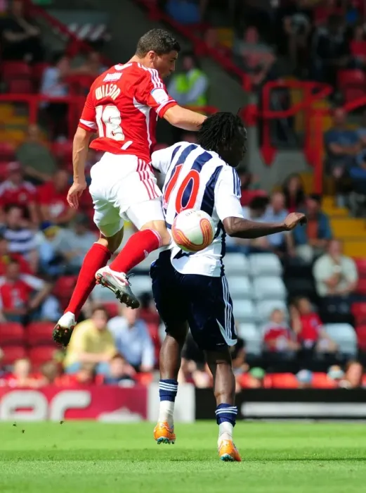 Framed Print : Bristol City vs. West Brom: Wilson vs. Tchoyi - Championship Battle for Supremacy (30 / 07 / 2011) Framed Print : Bristol City vs. West Brom: Wilson vs. Tchoyi - Championship Battle for Supremacy (30 / 07 / 2011)