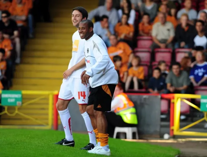 Framed Print : Bristol City vs. Wolverhampton Wanderers: 09-10 Pre-Season Friendly