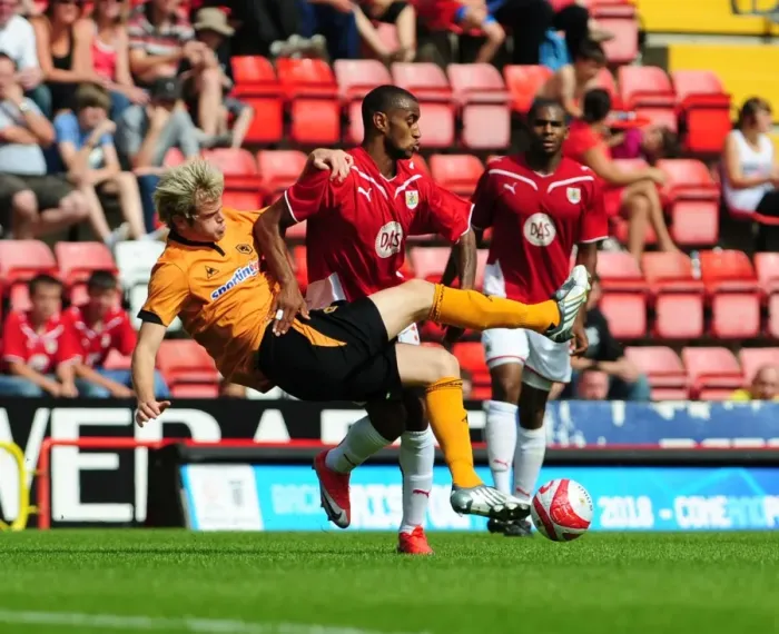 Framed Print : Bristol City vs. Wolverhampton Wanderers: A Peek into the 09-10 First Team's Pre-Season Training Framed Print : Bristol City vs. Wolverhampton Wanderers: A Peek into the 09-10 First Team's Pre-Season Training