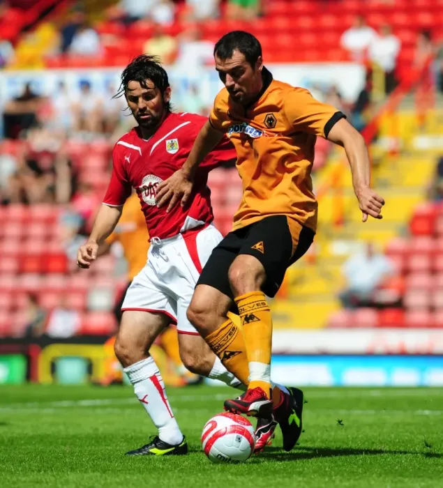 Framed Print : Bristol City vs. Wolverhampton Wanderers: Pre-Season Friendly (09-10)