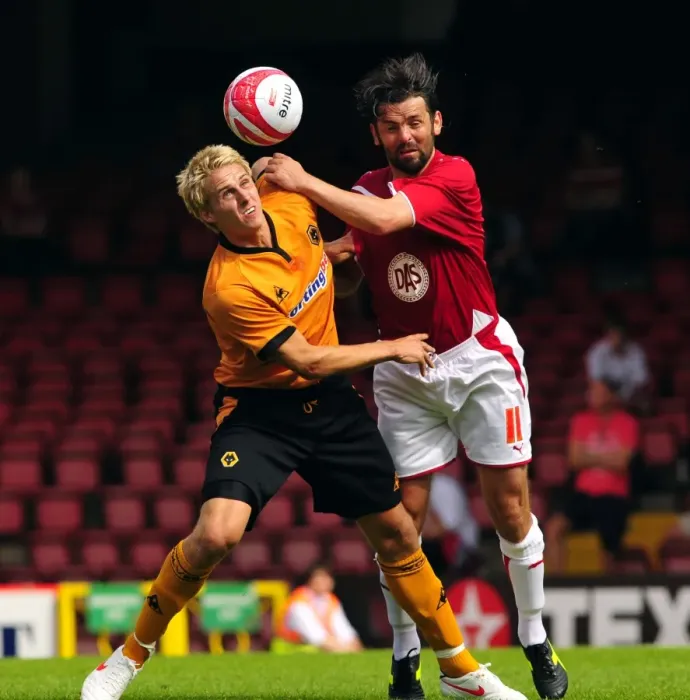Framed Print : Bristol City vs. Wolverhampton Wanderers: Pre-Season Friendly (09-10)
