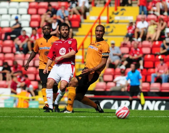 Framed Print : Bristol City vs. Wolverhampton Wanderers: Pre-Season Friendly (09-10)