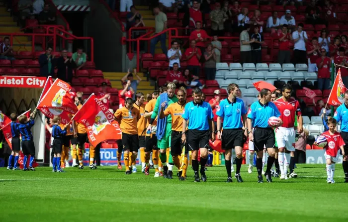 Framed Print : Bristol City vs. Wolverhampton Wanderers: Pre-Season Friendly (09-10)