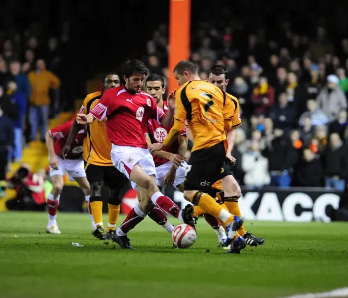 Framed Print : Bristol City vs. Wolverhampton Wanderers: A Season 08-09 Showdown - First Team Clash Framed Print : Bristol City vs. Wolverhampton Wanderers: A Season 08-09 Showdown - First Team Clash