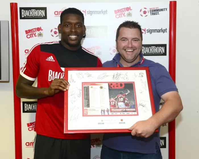 Framed Print : Bristol City vs. Wolves: Clash at Ashton Gate - August 13, 2017