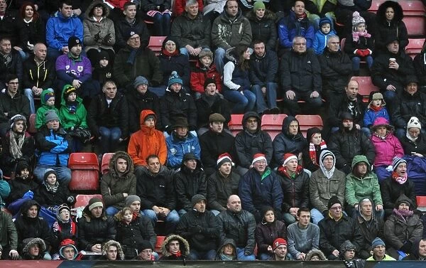 Bristol City vs Yeovil Town: Passionate Fans at Ashton Gate, Sky Bet League One