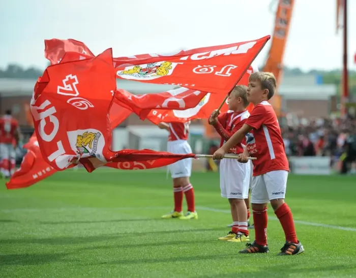 Framed Print : Bristol City Welcomes Doncaster Rovers with Flagbearer and Guard of Honor Ceremony at Ashton Gate Framed Print : Bristol City Welcomes Doncaster Rovers with Flagbearer and Guard of Honor Ceremony at Ashton Gate