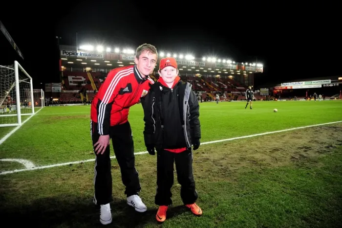 Framed Print : Bristol City: A Young Fan's First Game - Joe Bryan's Special Moment Framed Print : Bristol City: A Young Fan's First Game - Joe Bryan's Special Moment