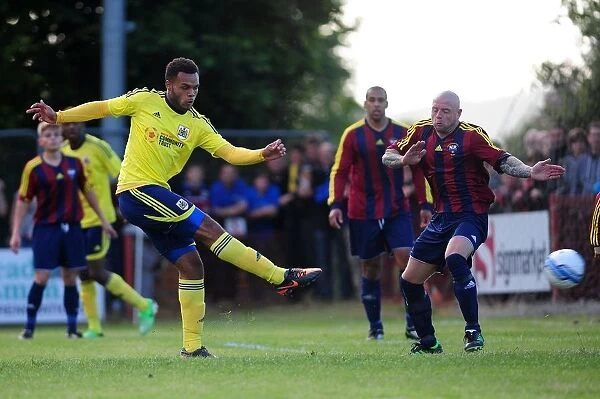 Bristol City's Aaron Amadi-Holloway in Pre-Season Action Against Ashton and Backwell United