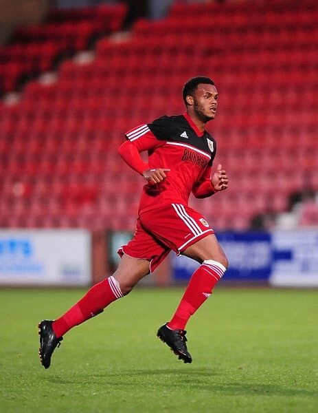 Bristol City's Aaron Holley in Action during Pre-Season Friendly