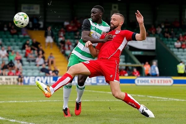 Bristol City's Aaron Wilbraham in Action during Pre-Season Friendly against Yeovil Town (16 / 07 / 2016)