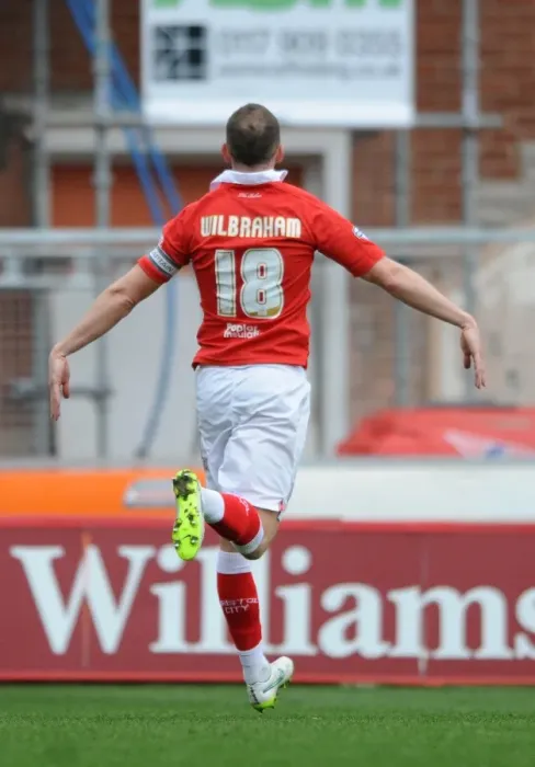 Framed Print : Bristol City's Aaron Wilbraham Celebrates Goal Against Rochdale in Sky Bet League One Framed Print : Bristol City's Aaron Wilbraham Celebrates Goal Against Rochdale in Sky Bet League One