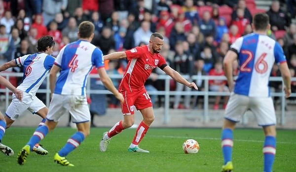 Bristol City's Aaron Wilbraham Scores Spectacular Goal Against Blackburn Rovers