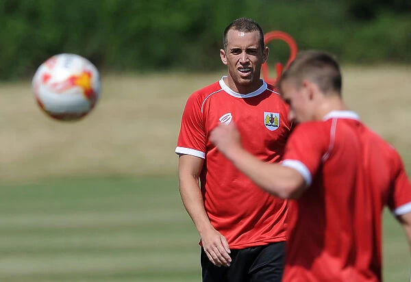 Bristol City's Aaron Wilbraham in Training (July 2014)
