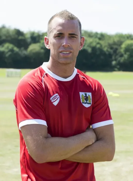 Framed Print : Bristol City's Aaron Wilbraham Training at Session (July 2, 2014)