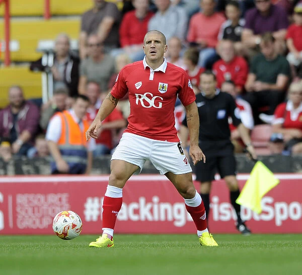 Bristol City's Adam El-Abd in Action during Sky Bet League One Match vs Colchester United at Ashton Gate